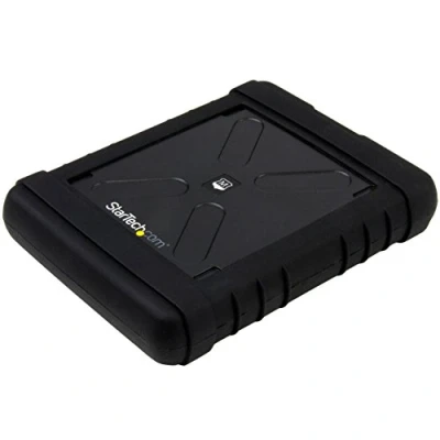 Immagine di StarTech.com Box esterno Robusto per Hard Drive, Case anti shock USB 3.0 a 2,5&quot; SATA 6Gbps HDD/SSD con UASP
