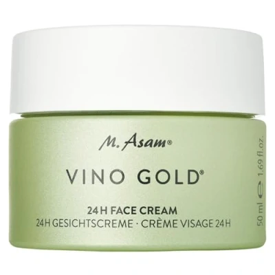 Immagine di M. Asam Vino Gold 24h crema viso (50 ml) giorno &amp; da notte contro linee e rughe, forte protezione l&#039;invecchiamento precoce, anti invecchiamento, idratante vegana