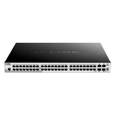 Immagine di D Link DGS 1510 52XMP/E Switch di rete RJ45/SFP+ 48+4 porte 176 Gbit/s Funzione PoE