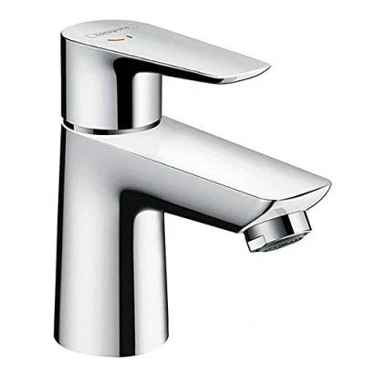 Immagine di hansgrohe Talis E Miscelatore monocomando lavabo 80 CoolStart con saltarello, cromo, 71703000