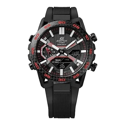 Immagine di CASIO EDIFICE Orologio Analogico Digitale al Quarzo Uomo con Cinturino in Plastica ECB 2000PB 1AEF