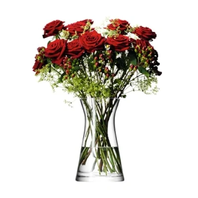Immagine di LSA International G667 29 301 Vaso per Fiori Misti, Altezza cm, Trasparente, 17.3 x 29.5 cm