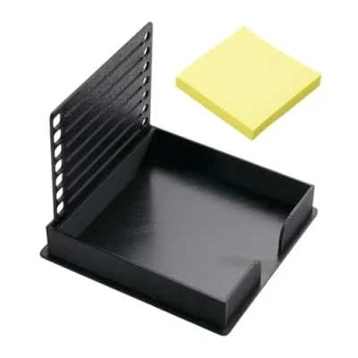 Immagine di Sticky Note Pad Modello Holder con Stencil Post Dispenser Planner to Do List Desk Organizer Forniture