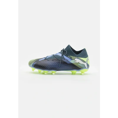 Immagine di Puma Future 7 PRO FG/AG Scarpe da calcetto con tacchetti, Uomo, Taglia: 42, Gray skies/white/fizzy apple Tessuto / sintetico