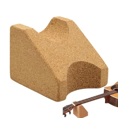 Immagine di Collare per chitarra: supporto il collo chitarra, in sughero, strumento di riparazione la cura della sostituzione delle corde,