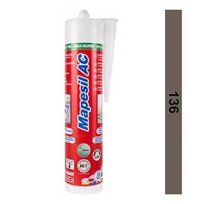Immagine di Mapesil, sigillante in silicone resistente, non si deforma