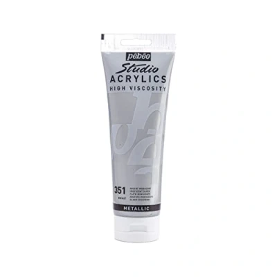 Immagine di Pébéo Studio Acrylics Fine Acrylic Vernice acrilica Argento Argento, 250 ml