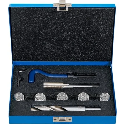 Immagine di BGS 99433 Kit di riparazione filettatura M18 x 1,5 9 pezzi