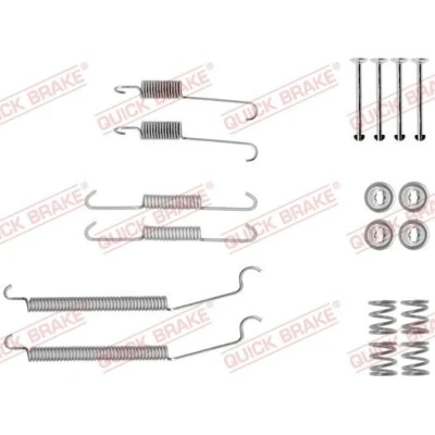 Immagine di QUICK BRAKE 105 0039 Kit accessori, Ganasce freno RENAULT: CLIO 2, TWINGO 2