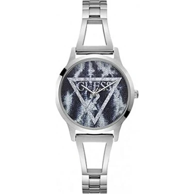 Immagine di Guess Orologio Analogico al Quarzo Donna con Cinturino in Acciaio Inossidabile W1145L1