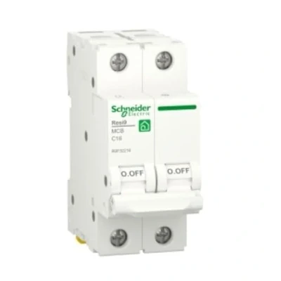 Immagine di Interruttore magnetotermico Schneider Electric Resi9 2P 16A 4500A curva C R9F32216