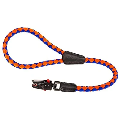 Immagine di Ferplast Guinzaglio per Cani Corto in Nylon Intrecciato TWIST MATIC GM18/60, con Moschettone Magnetico Automatico
