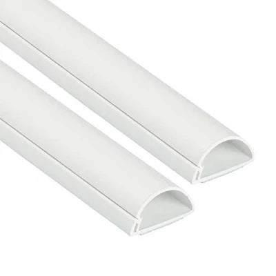 Immagine di D Line 1D3015W 2PK, Passacavi, Canalina Tubo Copricavi, Passacavi Pavimento 30 x 15 mm 2x 1 m Lunghezza (2 metri) Bianco
