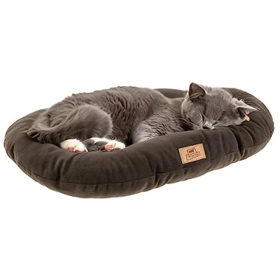 Immagine di Ferplast Cuscino Cane e Gatto RELAX MICROFLEECE, Cuccia in Caldo Soffice Micropile per Taglia Piccola, Lettino Cani Lavabile, 43 x 30 12 cm. Marrone