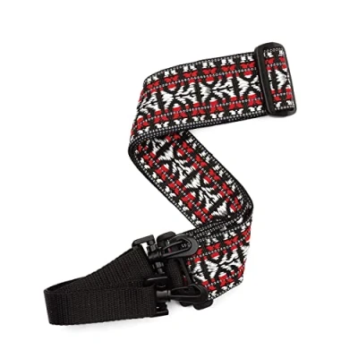 Immagine di Planet Waves 20N00BJ Hootenanny Cinghia intrecciata per Banjo, Rosso/Argento