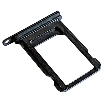 Immagine di Porta Scheda Nano SIM per Apple iPhone X, Parte di Ricambio Originale, Nero