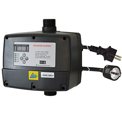Immagine di INVERTER PRESSCONTROL PRESSOSTATO Regolatore di PRESSIONE PRESS CONTROL flusso per pompa autoclave, sommersa pozzi 1500W 230V (PRESSCONTROL 3 1,5KW)