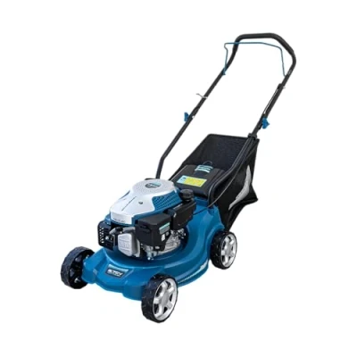 Immagine di Cecotec Tagliaerba a Benzina Terrenator 2700.39 Power. Motore 127cc, 2,1kW e 2,8CV, Funzione Taglio Raccolta, Larghezza 39cm, Altezza Regolabile in 3 Posizioni, Serbatoio 0,8L