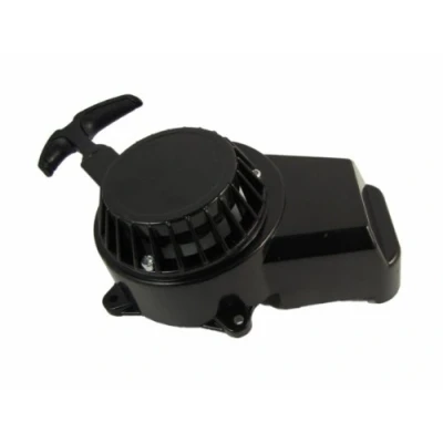 Immagine di 47 cc 49 mini autoavvolgente ad avviamento a manuale in alluminio per bici e scooter, colore: nero