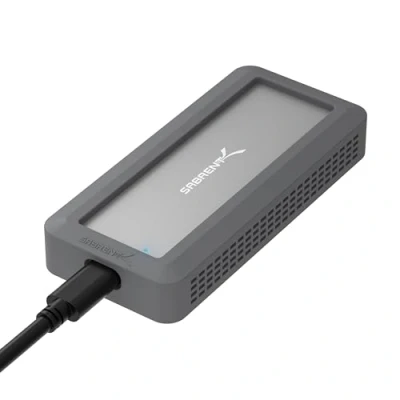 Immagine di SABRENT Case SSD M.2 NVMe PCIe a USB 3.2, Adattatore esterno, Contenitore per M.2, velocità fino 10 Gbps, formati 2280/2260/2242/, robusto ed impermeabile Windows,Mac,Linux (EC WPNE)