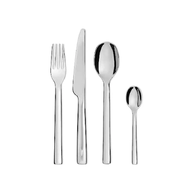 Immagine di Alessi Cutlery Set Ovale REB09S24 24 Piece by Ronan &amp; Erwan Bouroullec