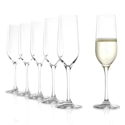 Immagine di Stölzle Lausitz Calice da spumante classico, in vetro, 190 ml
