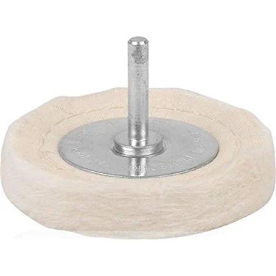 Immagine di Disco di lucidatura per trapano, velluto cotone conico lucidante Wheel Buffing Pad Manifold alluminio acciaio inox