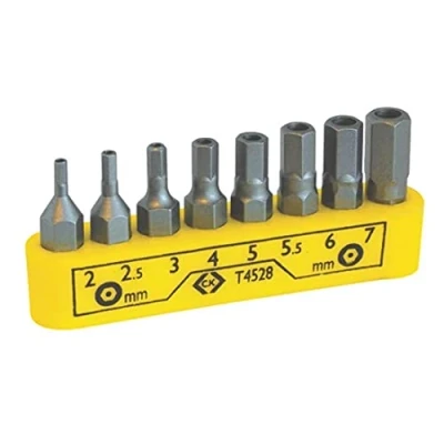 Immagine di C.K T4528 Kit inserti 8 parti Brugola interna BO