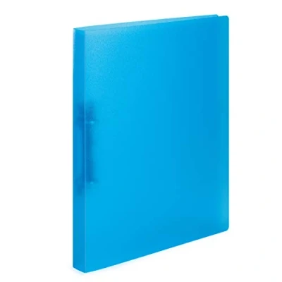 Immagine di HERMA Raccoglitore ad anelli A4 Traslucido Blu, dorso di 25 mm, Cartelle in plastica per bambini