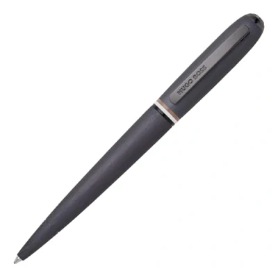 Immagine di BOSS Hugo Contour Iconic HSH3414D Penna a sfera in ottone e alluminio, lunghezza: 13,6 cm, colore: Blu