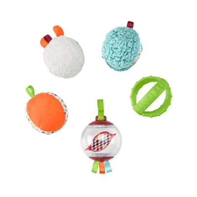 Immagine di Fisher Price Palline Sensoriali 5 Sensi, Giocattolo per Bambini 3+ Mesi, FXC32