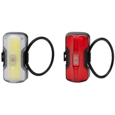 Immagine di ZEFAL Pack Vision F20 + R20 Kit Luci Bicicletta LED Luce Anteriore e Posteriore Ricaricabili USB 20 Lumen