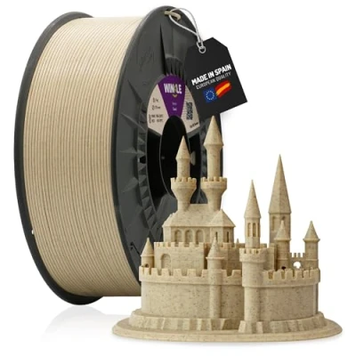 Immagine di WINKLE Filamento PLA HD Texture (Testurizzato) Sabbia stampante 3D 2,85 mm 1 kg Precisione Dimensionale Bobina