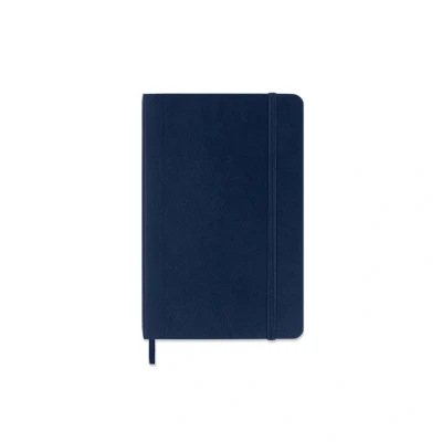 Immagine di Moleskine Taccuino Pocket Bianche Copertina Morbida Blu Zaffiro