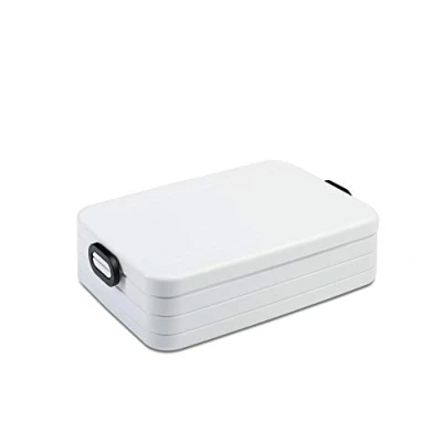 Immagine di Mepal Porta Pranzo Take a Break Large Sacco per il Ideale 4 Panini o 8 Fette di Pane Adatto la Lavastoviglie 1500 ml White