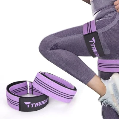 Immagine di TAVIEW fasce per l&#039;occlusione da donna, glutei e fianchi, di restrizione del flusso sanguigno BFR Bundle Booty Bands, le migliori resistenza in tessuto esercitare sedere, squat,