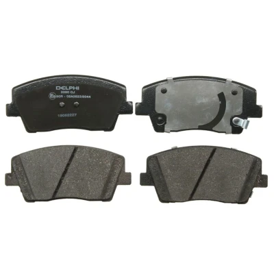 Immagine di DELPHI LP3390 Kit pastiglie freno con segnalatore acustico usura lamierino anticigolío senza accessori KIA: Stinger Hatchback