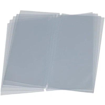 Immagine di Securit Doppio Inserto Busta Tasca Trasparente A45 Per Porta Menu con Inserti Intercambiabili