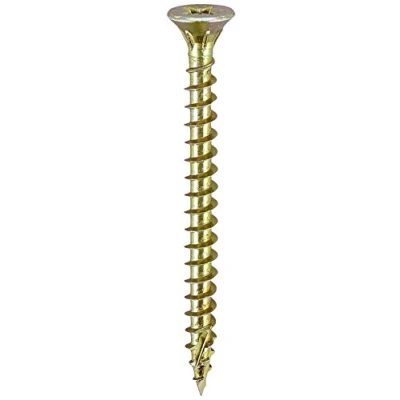 Immagine di TIMCO 60130C2 Vite Classic C2 PZ3 CSK ZYP Scatola da 100, Giallo, 6,0 x 130 mm, Set di 100 Pezzi