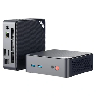 Immagine di AWOW Mini PC Gen12 N100 Quad Core 3,40 GHz, 8 GB DDR4 512 M.2 SSD Wi 11 Pro computer desktop, Micro Doppio display HDMI DP 4K @ 60 Hz RJ45 Gigabit Ethernet, WiFi5