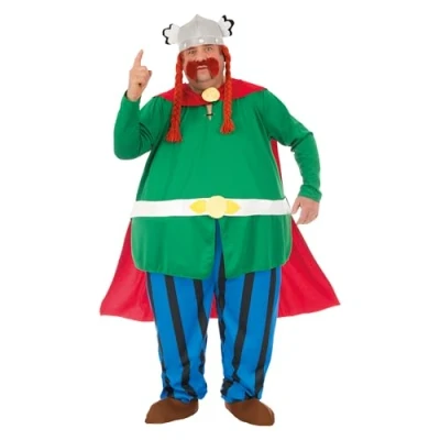 Immagine di Chaks cs964195/L Costume licenza Abraracourcix 6 pezzi, taglia L