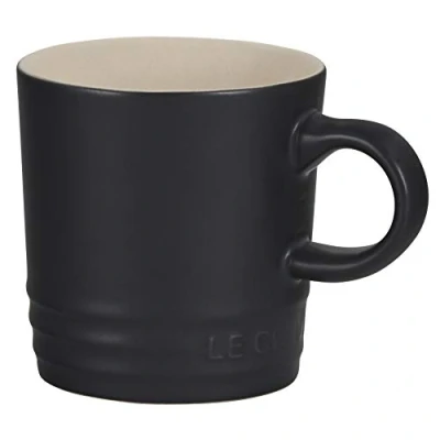 Immagine di Le Creuset Tazza Espresso London in gres vetrificato, 100 ml, Nero Matt, 70305100000099
