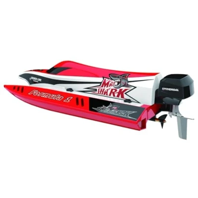Immagine di Amewi F1 Mad Shark V2 RC barca a motore RTR, 430 mm, bianco/nero