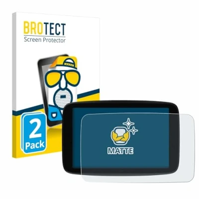 Immagine di brotect Pellicola Protettiva Opaca per TomTom GO Superior 7&quot; Anti Riflesso (2 Pezzi)