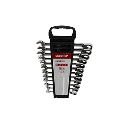 Immagine di Gedore RED 3300873 R07205012 Set chiavi a cricchetto combinato 12 parti