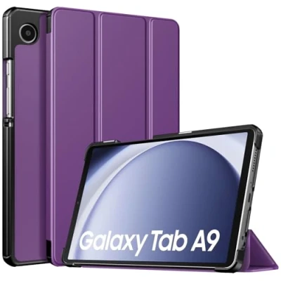 Immagine di TiMOVO Custodia Protettiva Compatibile con Samsung Galaxy Tab A9 8.7&quot; 2023, Sottile e Leggero, Cover a Guscio Posteriore Rigido per Tablet SM X110/X115/X117, Viola Scuro