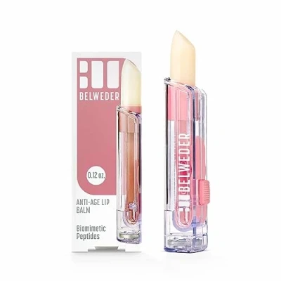Immagine di BELWEDER Cura delle Labbra Liftant ai Peptidi Biomimetici Volumatore Idratazione in profondità polpose, anti invecchiamento Colore naturale Stick da 3,5 g