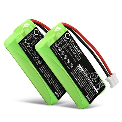 Immagine di CELLONIC® 2x Batteria sostitutiva per Siemens Gigaset A120 A14 A140 A145 A160 A165 A245 A240 A260 A265 Ricambio V30145 K1310 X383,V30145 X359 telefono fisso/cordless 700mAh Pile Sostituzione