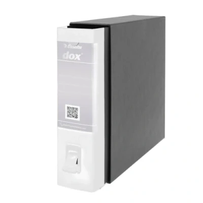 Immagine di Rexel Esselte Dox 2 Raccoglitore a Leva Formato Protocollo D8, A4, Bianco, 1 Pezzo