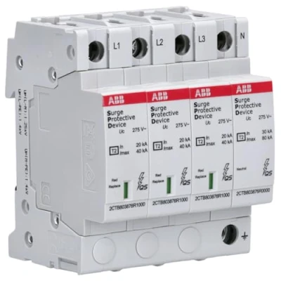 Immagine di ABB OVR T2 3N 40 275 P SPD 3P+N 40KA QS